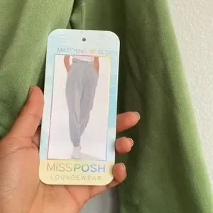 Miss posh defensiveness loungewear